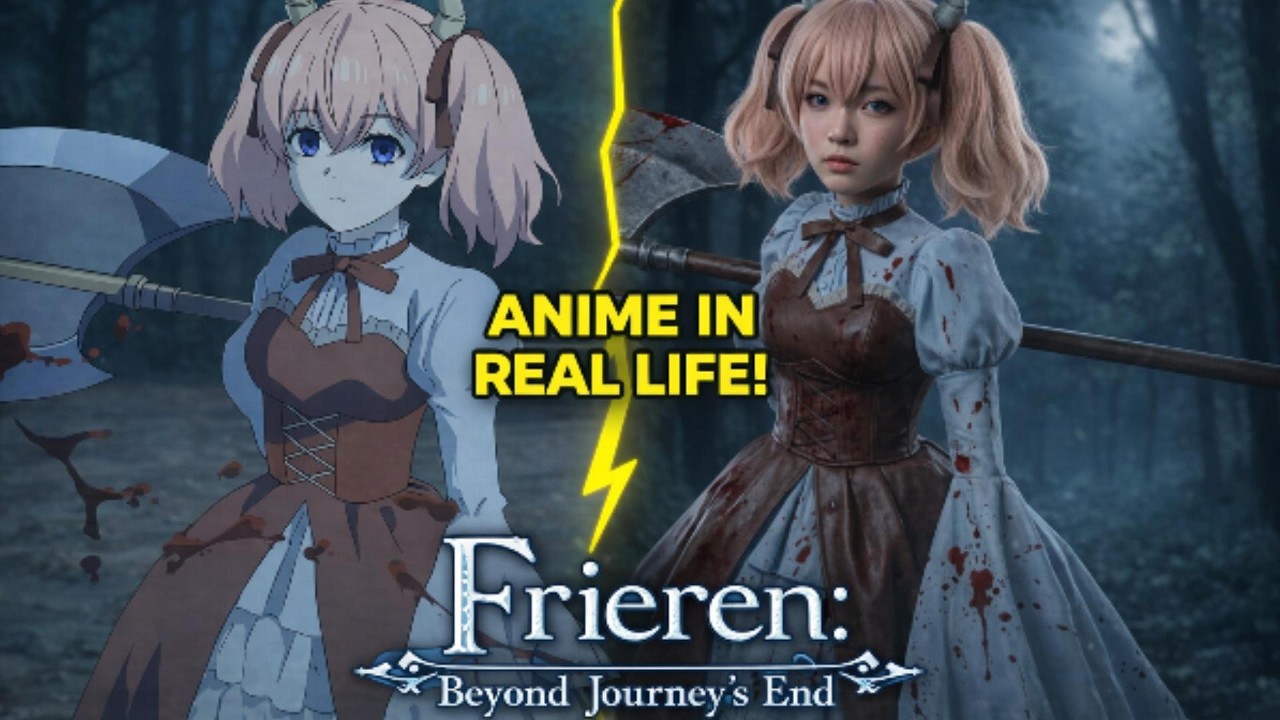 Frieren: Beyond Journey’s End in Real Life Version | 葬送のフリーレン | 4K AI