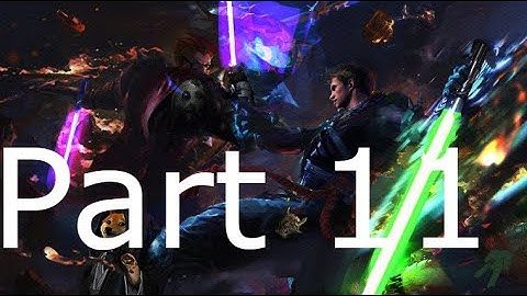 Karl & Lucas play - The Force Unleashed - Part 11 - Wookie wombo combos