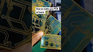 HOW TO MAKE A PCB AT HOME #electronicsprojects #inventiontech #electronics #tech