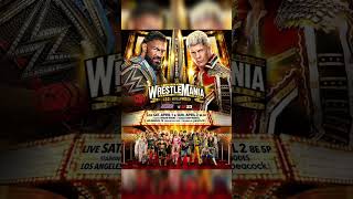 WWE.WRESTLEMANIA 39 The Weeknd 's (Less Than Zero) SONG