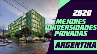 7 MEJORES Universidades PRIVADAS De Argentina 2024 💎