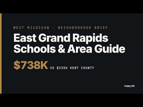 East Grand Rapids Schools & Area Guide