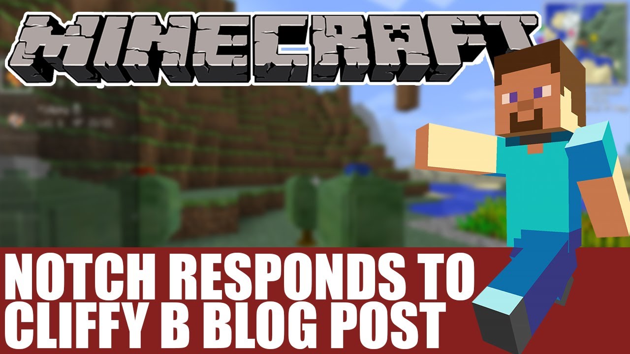 Minecraft News - Notch Responds To Cliffy B's Blog Post & Reveals VR Version Would Have Been Free