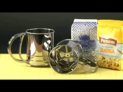 630340 Механическое сито для муки и сахара DELICIA