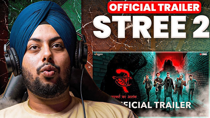 Reaction on Stree 2 | Official Trailer | Shraddha K | Rajkummar R | Pankaj T | Amar K | 15th Aug