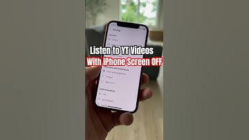 How to Listen to YouTube Videos With iPhone Screen Off!