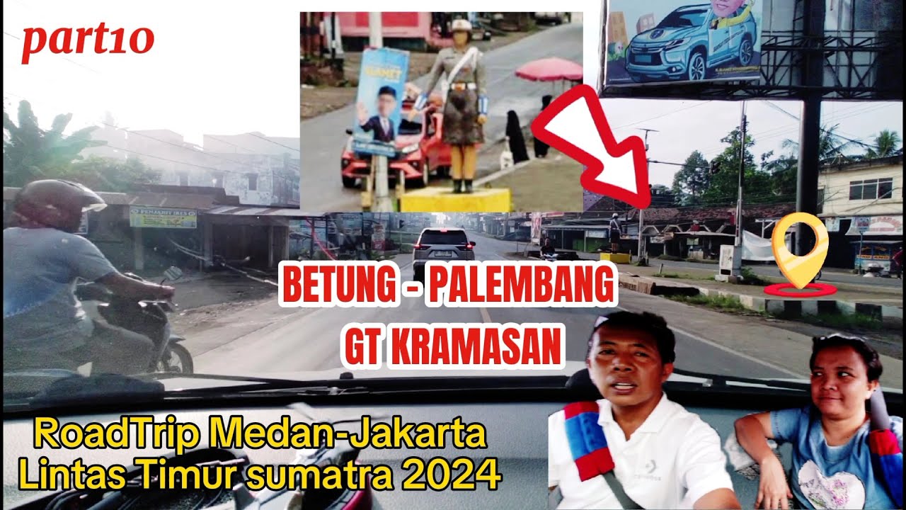 Roadtrip Medan Jakarta Lintas Timur Sumatra 2024 || part10 || Betung Palembang