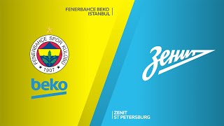 Fenerbahce Beko Istanbul - Zenit St Petersburg Highlights Turkish Airlines Euroleague Rs Round 24