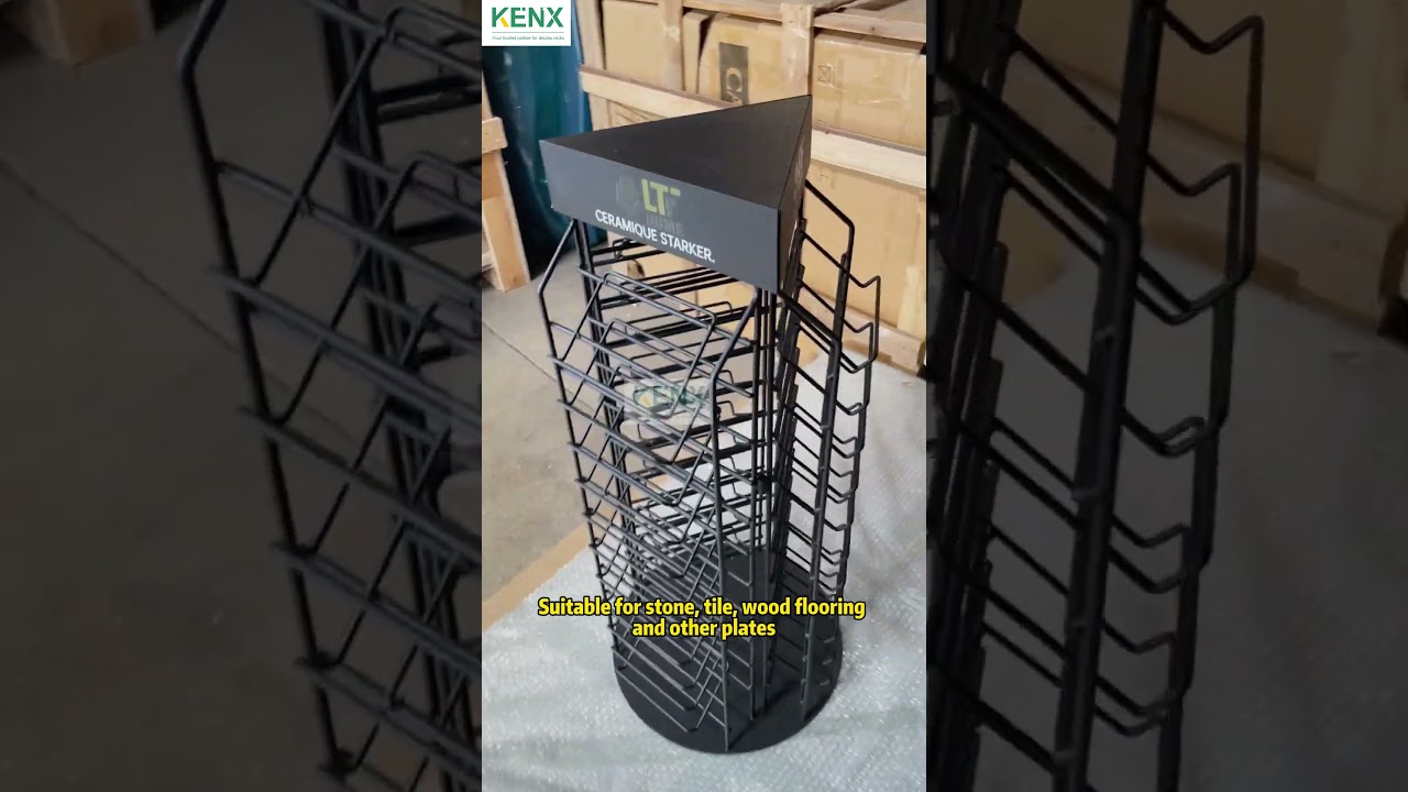 Compact Countertop Display for Tiles, Stone & Flooring Samples