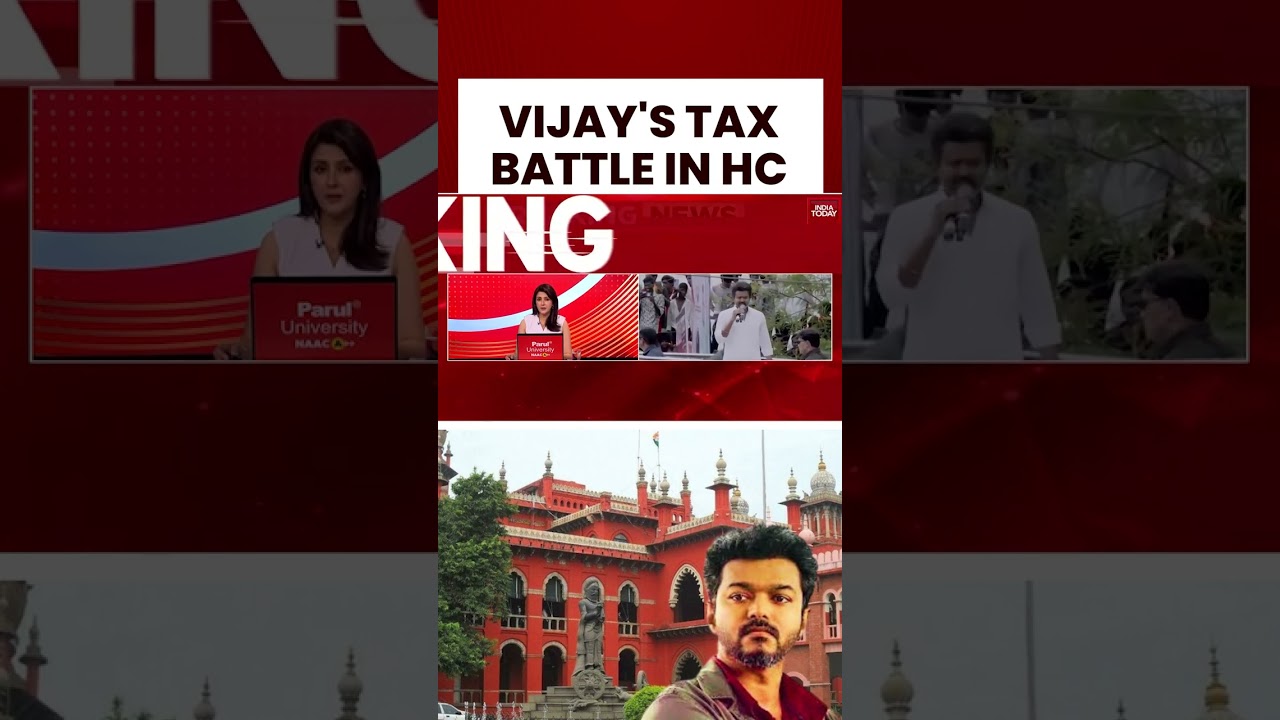 Actor Vijay Challenges Rs 1.5 Crore Income Tax Penalty In Madras High Court | India Today News