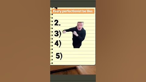 Perfectionists Be like. Share this with a perfectionist, #memes #Perfect, #perfection