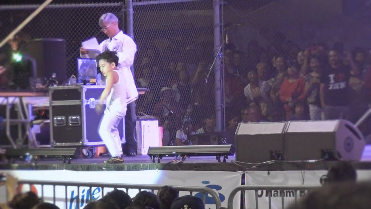 Little Psy Performing @ Los Angeles Korean Festival 2012