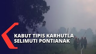 Kebakaran Hutan dan Lahan di Kubu Raya Kalbar Ciptakan 20 Titik Api, Pemadaman Terkendala Kabut