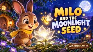 Milo and the Moonlight Seed 🌙✨ | Animated Story for Kids About Patience