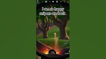 I am so happy snipers are back #fortnite #fortniteclips #gaming #snipers #fyp