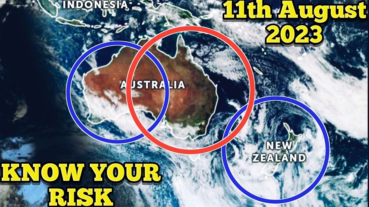 Weather Forecast for Australia and New Zealand Today 11 August 2023 ...