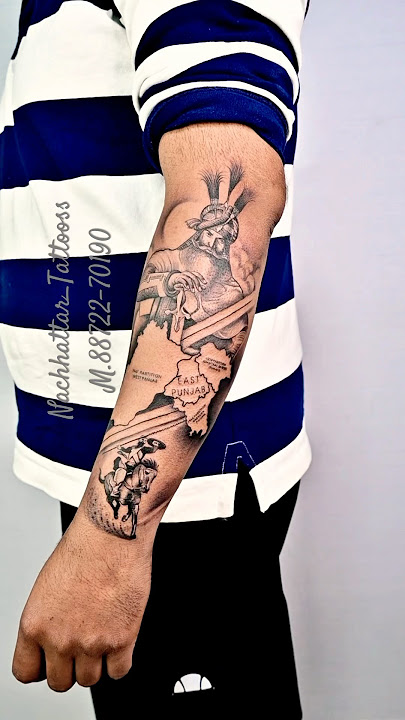 Sardar Hari Singh Nalwa Tattoo / #tattoo #art #ink #singh #sardar #besttattooartist