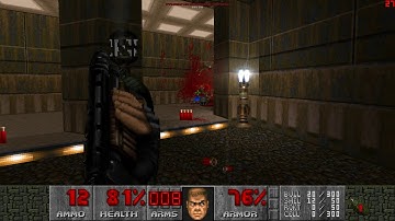 Doom 2 Doomworld Mega Project 2012 Level 07 UV Max with Brutal Doom v21