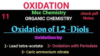 Oxidation of 1,2- Diols(Lead Tetra acetate + Periodate + Ceric ammonium nitrate)@itschemistrytime