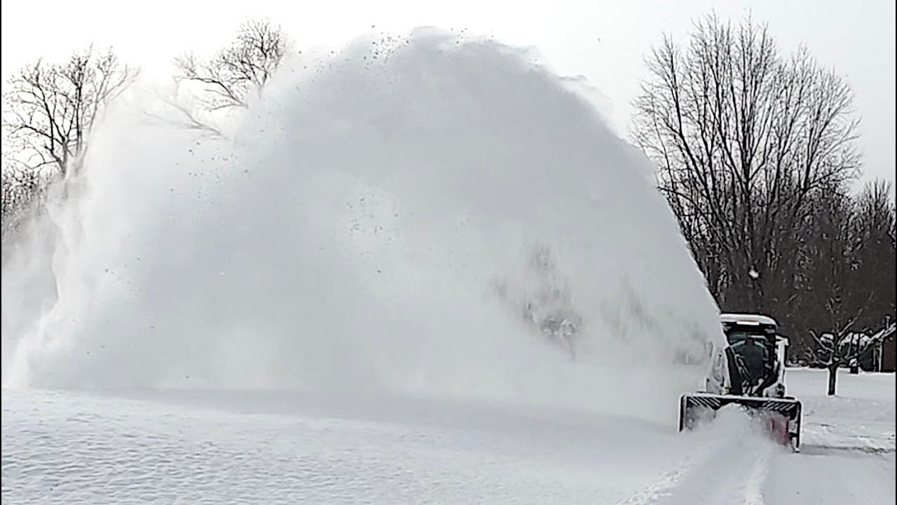 Texas To Maine Winter Snow Storm Hit Buffalo Klim Boots FXR Heated Gloves Bobcat T66 Snowblower 