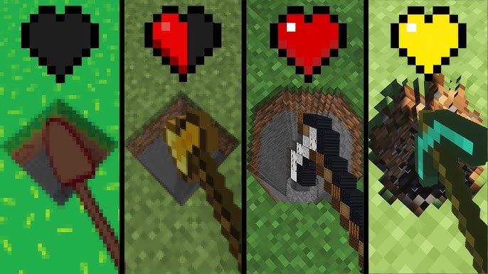 Evolution of Minecraft 2009-2023 