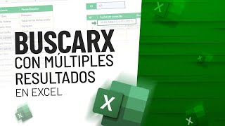 BUSCARX con Múltiples Resultados en Excel (Clase Práctica y Más Fácil de lo que Piensas)