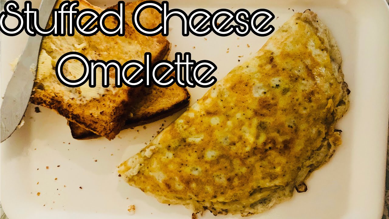 Stuffed cheese omelette || easy and fast recipe || must try in lockdown ������ - YouTube