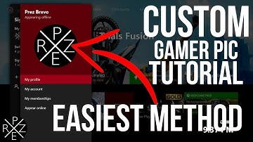 Xbox One - NEW Custom Gamer Pic Tutorial! (NEW EASY METHOD)