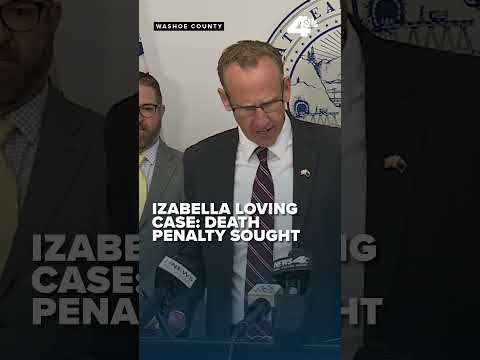 Video Washoe County DA's Office seeks death penalty for Nicholas Loving in child abuse case