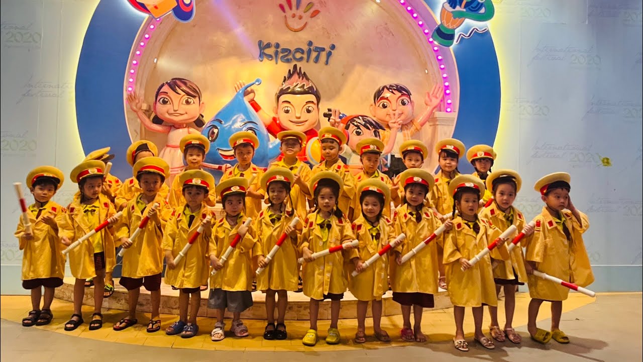 Trải nghiệm hướng nghiệp tại Kizciti cùng các bé yêu Trường MN Sao Mai  2022