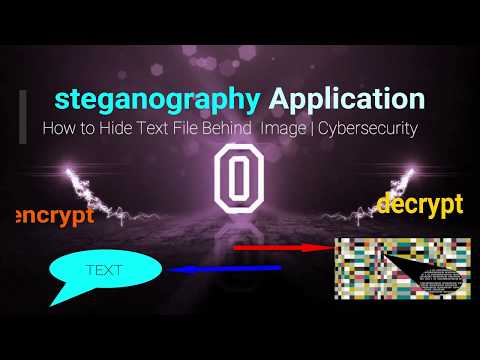How to Build your own Steganography Application Preview  Using C#| How To Hide Text Behind  Image