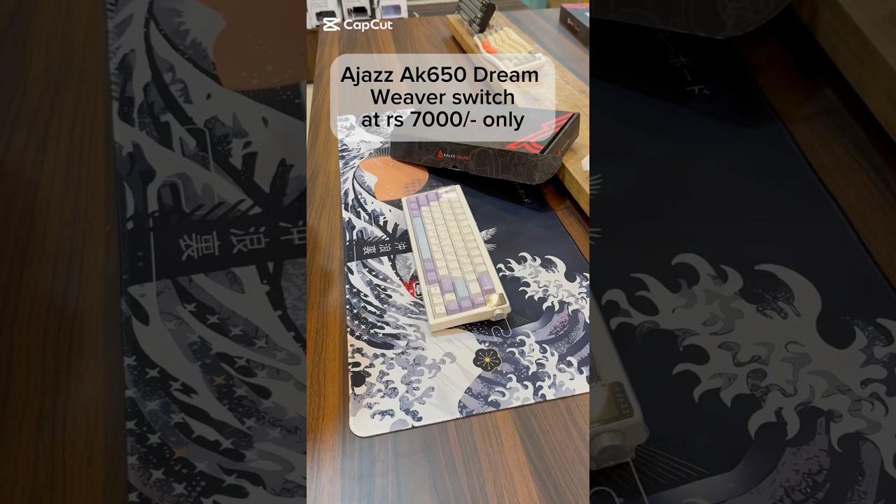 Ajazz Ak650 Dream Weaver switch Keyboard 
