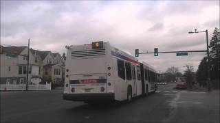 SEPTA Route 6: 2013 NovaBus LFS A 62102 HEV #7303 Audio