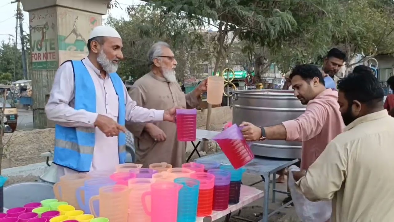 5 رمضان ا لمبارک. مزار شریف حضرت حافظ جی سرکار کی جانب سے  15 روذہ افطار کا 5واں دن  23.2.2026