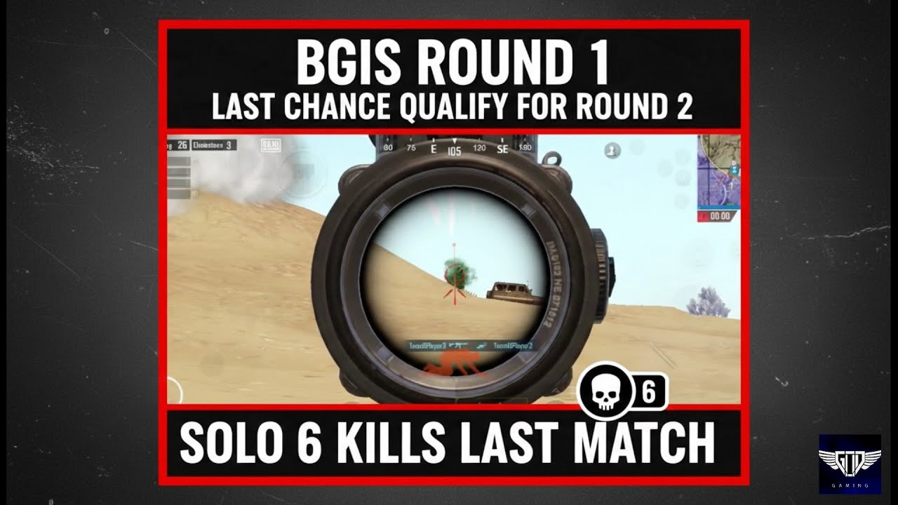 BGIS 2026 | ROUND 1 | LAST MATCH comeback 💪 | SOLO 6 KILLS | - YouTube