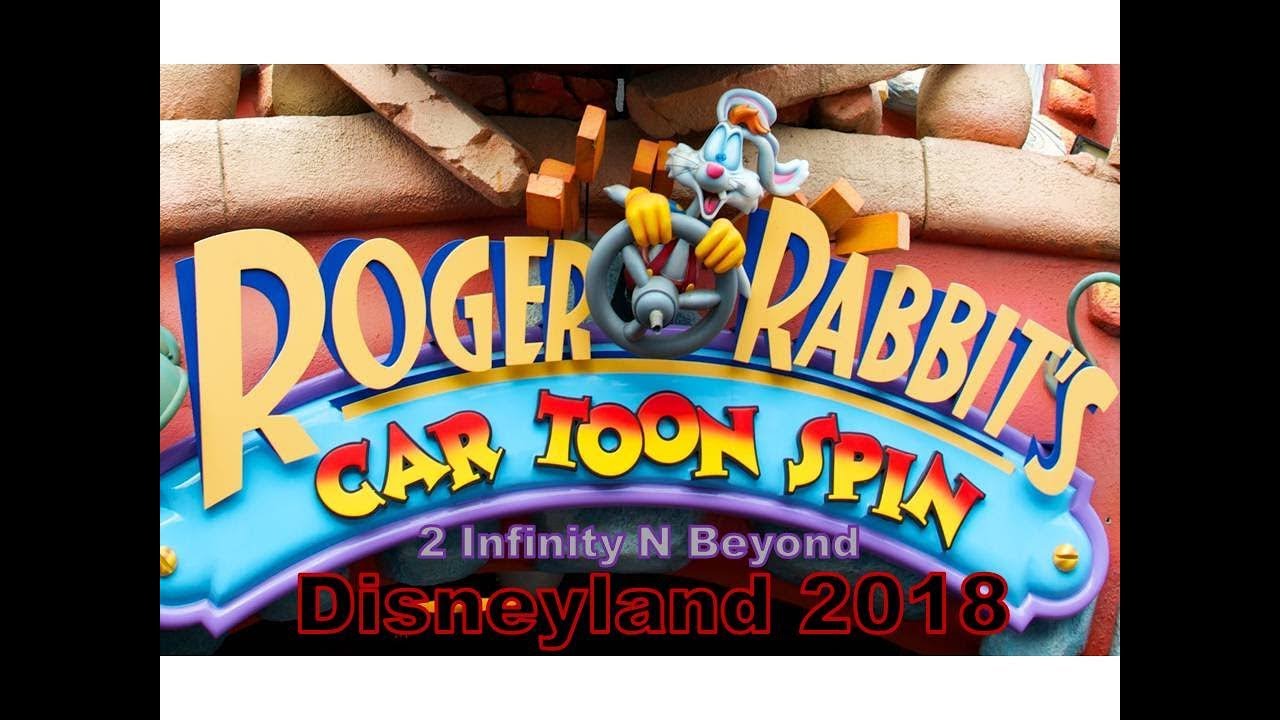 Roger Rabbit's Car Toon Spin at Disneyland Ride-Along 2018 - YouTube