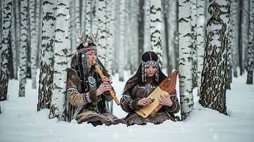 Siberian Shaman Flute & Harp • Morning Meditation [POSITIVE AURA]