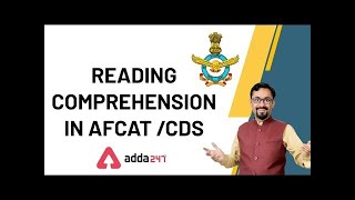 Reading Comprehension in AFCAT /CDS screenshot 1