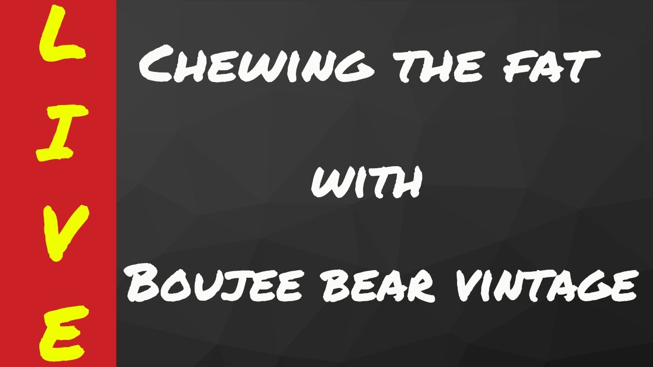 Chewing The Fat With Rollin Picker And KatyTrader | Special Guest  Boujee Bear Vintage