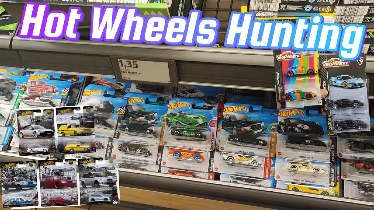 Hot Wheels Hunting Mainliner in der Warteschlange