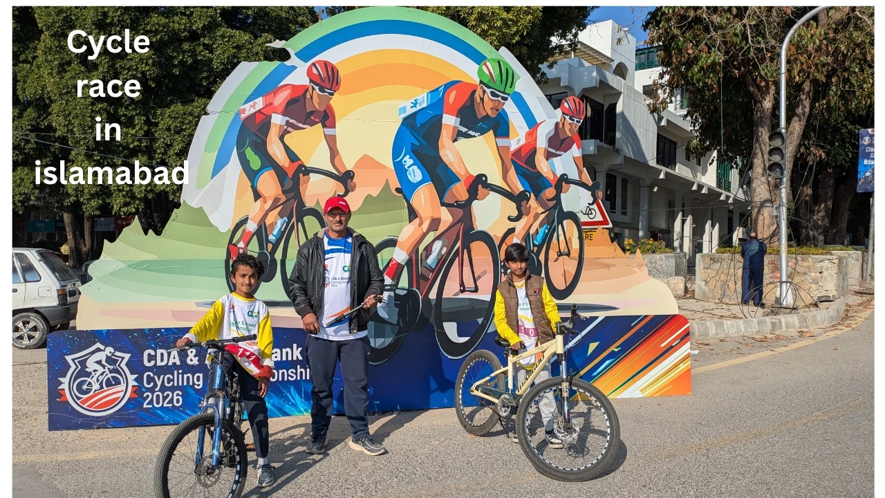 CYCLE RACE in Islamabad