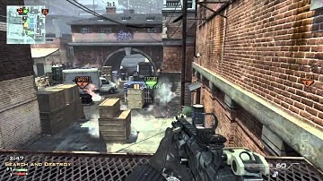 MW3: 4v4 Gamebattles Underground SnD (11 Bomb)