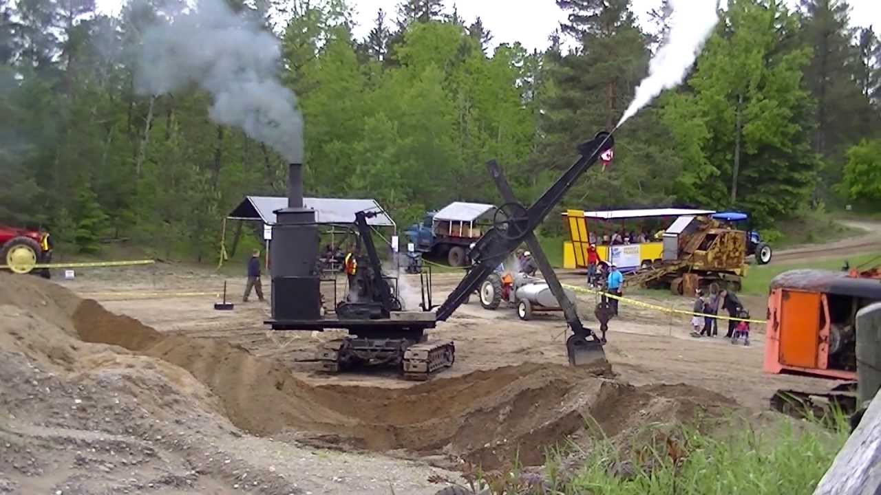 Antique Steam Shovel WorkingHCEA Show 2013 YouTube