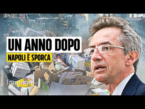 Napoli un anno dopo l'elezione a sindaco di Manfredi: città sporca, i rifiuti restano un problema Episode cover