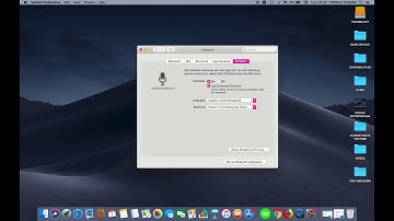 HOW TO DISABLE OR ENABLE USE ENHANCED DICTATION IN MAC OS MOJAVE