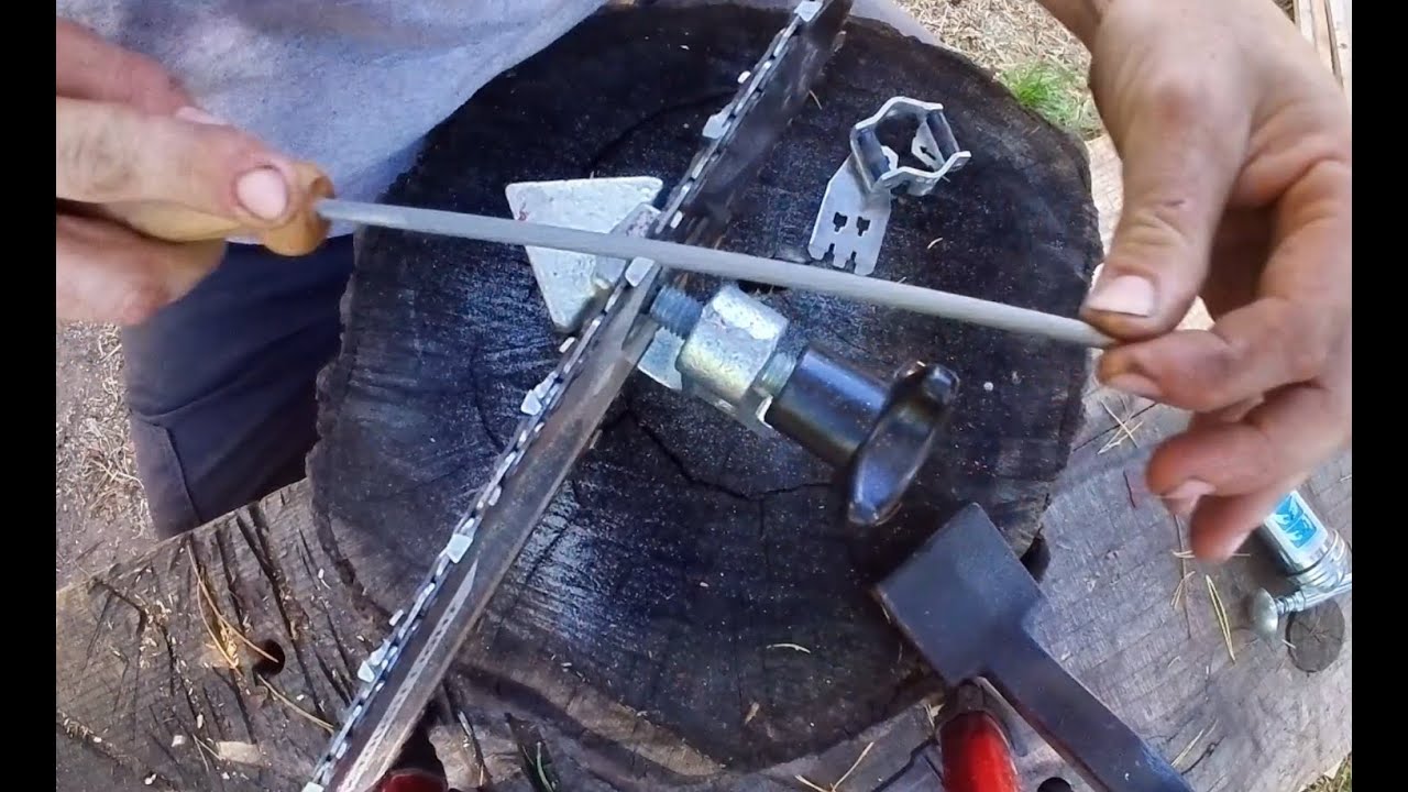 Chainsaw Sharpening Basics - YouTube