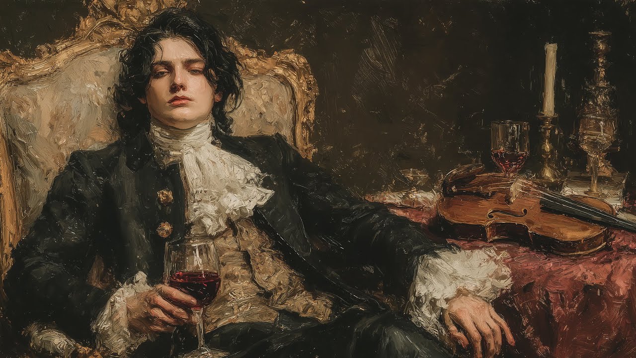 A Night of Elegance and Decay 🎻🍷 | Baroque Beauty in Shadows