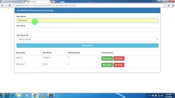 Jsp Hibernate Bootstrap And Mysql Crud App Part 8