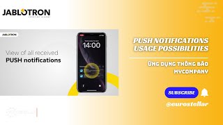 PUSH notifications usage possibilities | Ứng dụng của thông báo đẩy | MyCOMPANY