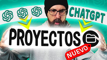 La NUEVA FUNCIÓN  de ChatGPT que TODOS ESPERABAMOS [ PROYECTOS ] Incluye 3 CASOS DE USO PRACTICOS